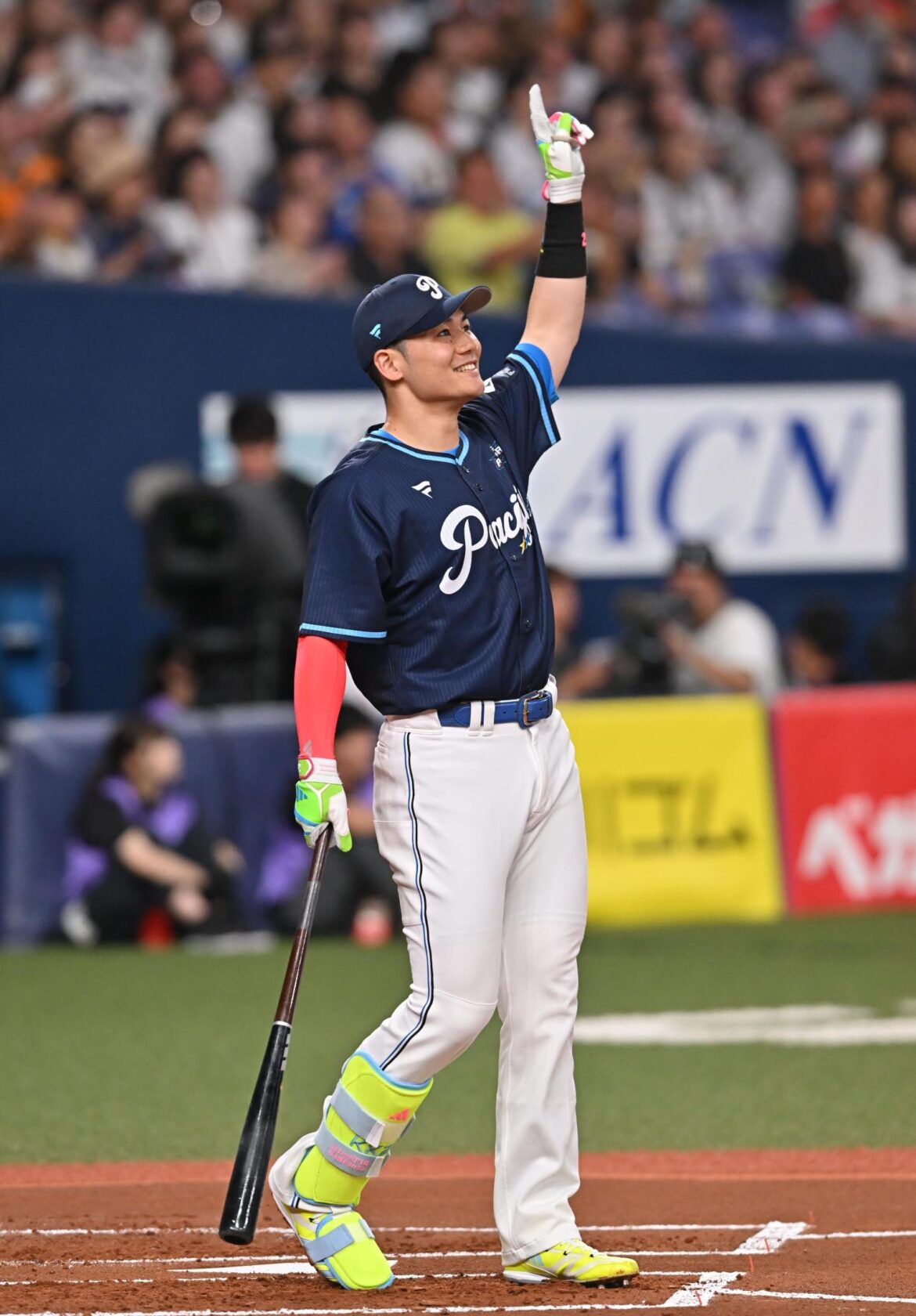 日本ハム 清宮幸太郎がＨＲダービー決勝へ！佐藤輝との対決を怒涛の４連発で制す スタンドも大盛り上がり「輝さんが打ち過ぎたんで」（デイリースポーツ） - Yahoo!ニュース - Yahoo!ニュース
