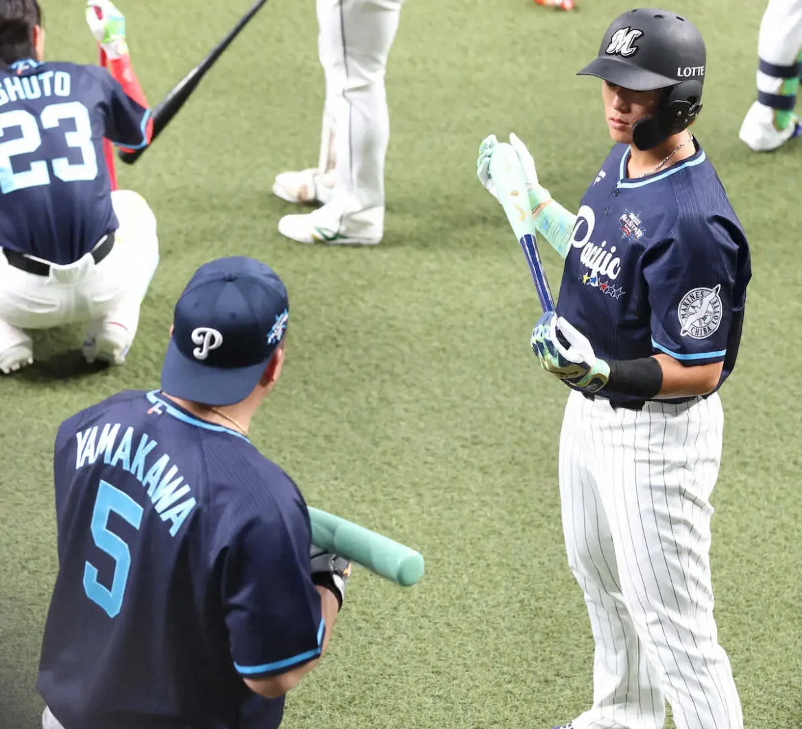 【球宴】全パは第2戦もガラポン打線！　残り物に福？最後に残った4番はロッテ・山本大斗 - スポニチ Sponichi Annex 野球