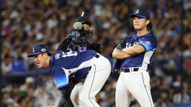 「笑いの爪痕残してる」西武の“両腕エース”今井&隅田が球宴で躍動 仁王立ちの応酬に他球団ファンからも驚きの声(日テレNEWS NNN) – Yahoo!ニュース – Yahoo!ニュース 「笑いの爪痕残してる」西武の“両腕エース”今井&隅田が球宴で躍動 仁王立ちの応酬に他球団ファンからも驚きの声(日テレNEWS NNN) - Yahoo!ニュース - Yahoo!ニュース