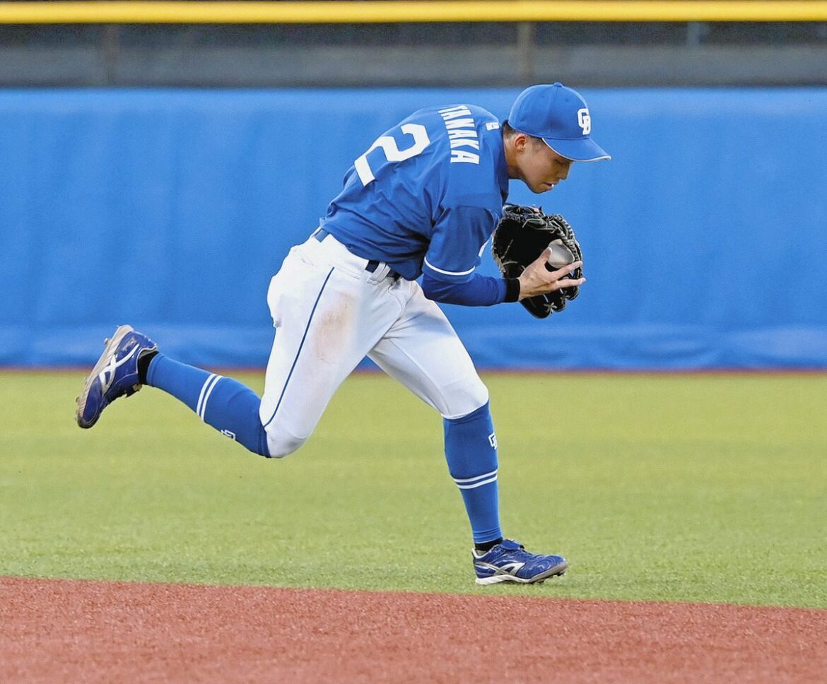 中日・田中幹也、後半戦最初のアウトを好プレーでゲット 初回の安打から先制ホームも踏む（中日スポーツ） - Yahoo!ニュース - Yahoo!ニュース