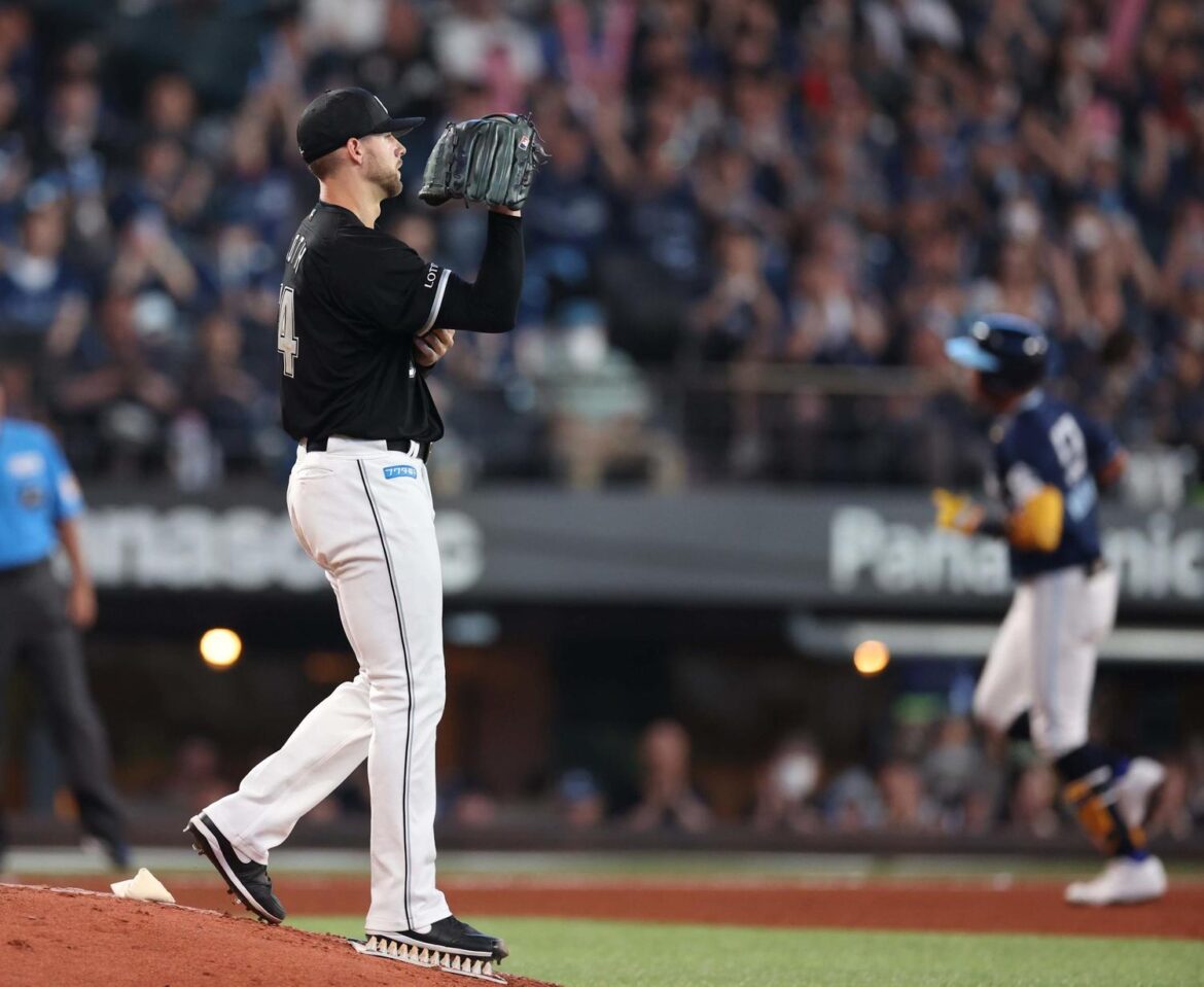 【ロッテ】オースティン・ボスは序盤から崩れ４回６安打５失点 ４月25日以来の白星ならず（日刊スポーツ） - Yahoo!ニュース - Yahoo!ニュース