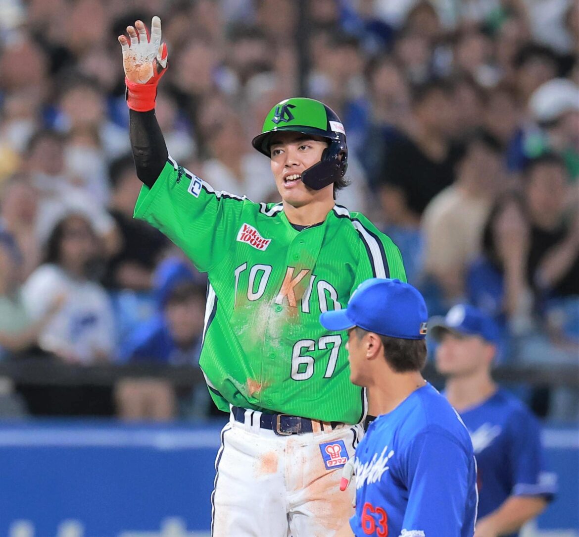 【ヤクルト】連夜の逆転勝ち 破竹の6連勝！伊藤が決勝適時三塁打 2度のリード許すもオスナの適時打＆6号ソロで追いつく 奥川7回2失点2勝目（TBS NEWS DIG Powered by JNN）