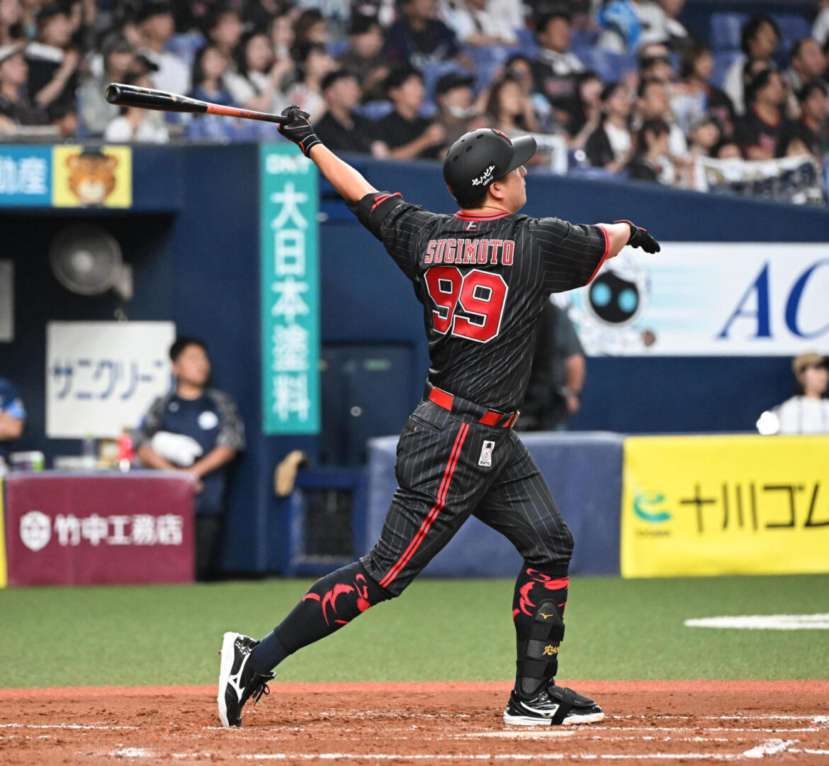 【オリックス】杉本裕太郎、左翼上段へ特大９号２ランで先制「亜蓮と昇天ポーズをする約束をしていた」（日刊スポーツ） - Yahoo!ニュース - Yahoo!ニュース