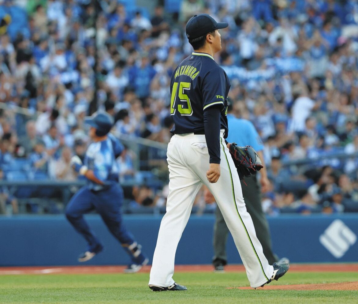 ヤクルト１位・中村優斗、プロ最短２イニングKO 牧に初回３ラン被弾、２回には佐野にソロ浴びるなど計５失点（中日スポーツ） - Yahoo!ニュース - Yahoo!ニュース