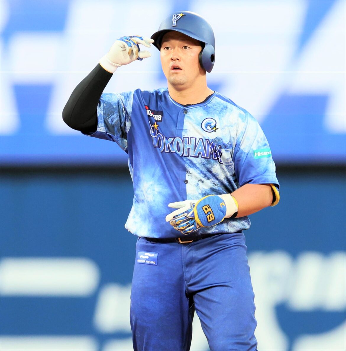 【DeNA】今季最多21安打＆14得点で大勝 先発野手全員安打 連敗は4でストップ 牧16号先制3ラン 佐野2発 平良6回無失点2勝目（TBS NEWS DIG Powered by JNN）
