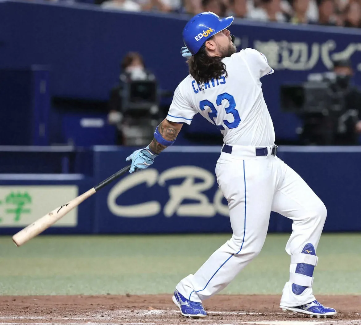 中日　新助っ人・チェイビスが来日初本塁打　第2打席で左中間中段へ　奮闘の金丸を援護 - スポニチ Sponichi Annex 野球