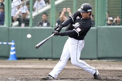  ロッテ・宮崎竜成［撮影＝山下拓人］ 