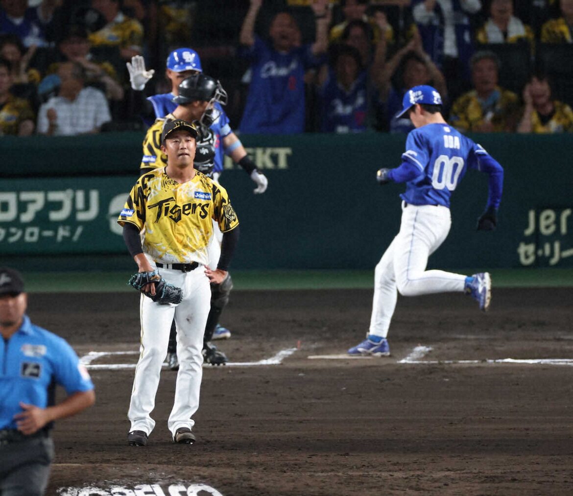 阪神・島本 延長11回に連続二塁打を浴び今季16度目の逆転負け…中日にだけ勝率5割以下に – ライブドアニュース