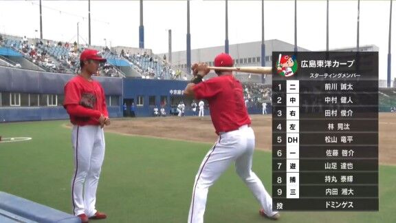 中日・仲地礼亜、落合英二2軍監督からアドバイスを受ける