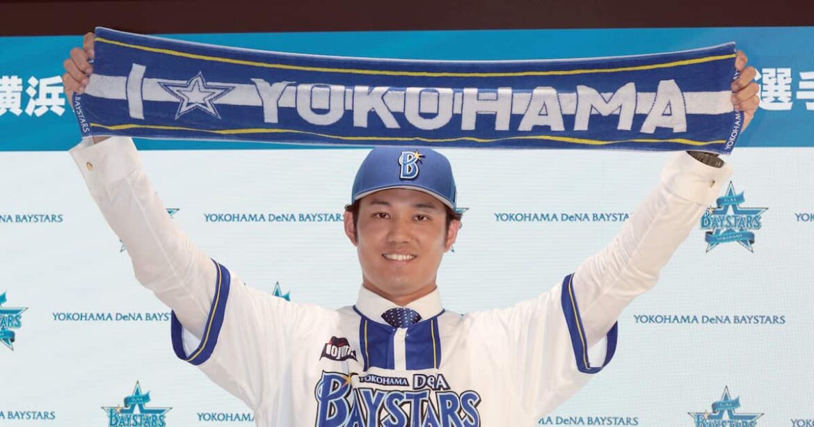 DeNA・藤浪、入団会見で9・5差逆転Vへ打倒虎宣言「全力で抑えに…甲子園でブーイングされなければいい」 - サンスポ