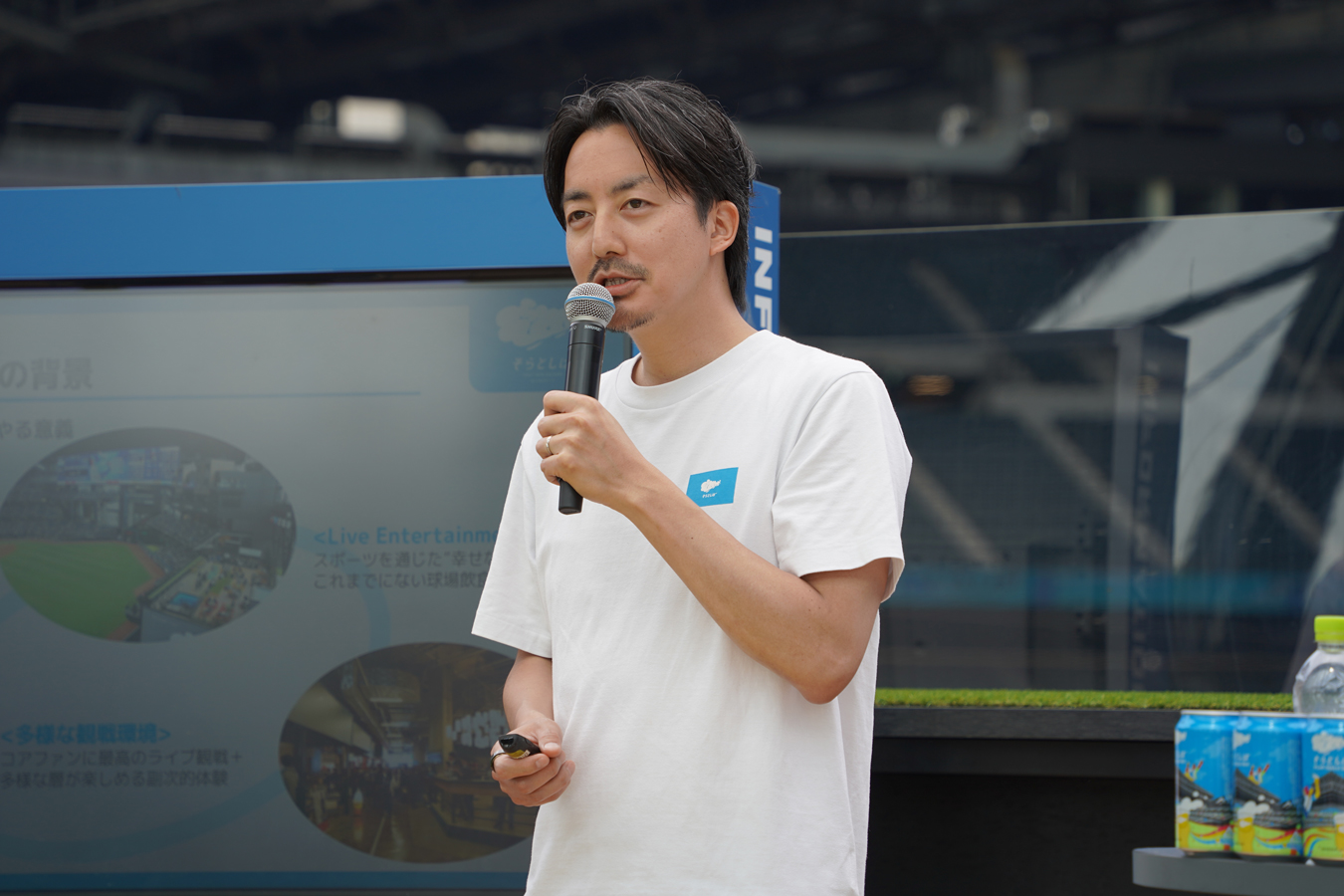 ファイターズ スポーツ&エンターテイメント 小川太郎さん　©︎PLM