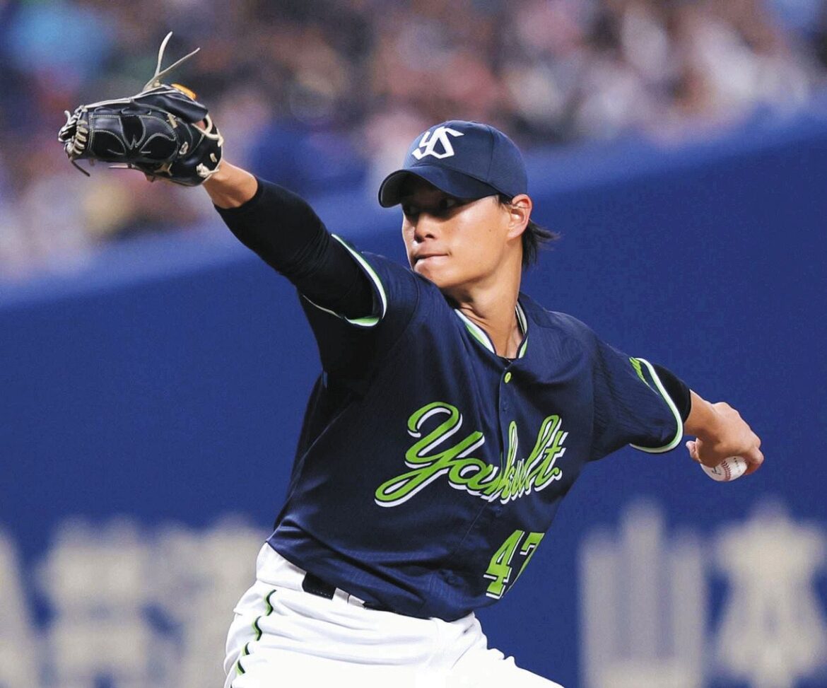 中日戦に先発したヤクルト・高橋奎