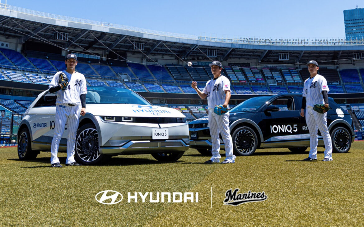 ヒョンデ、千葉ロッテマリーンズとパートナーシップ提供を締結 「アイオニック5」のリリーフカーが8月5日デビュー! – Car Watch ヒョンデ、千葉ロッテマリーンズとパートナーシップ提供を締結 「アイオニック5」のリリーフカーが8月5日デビュー! - Car Watch