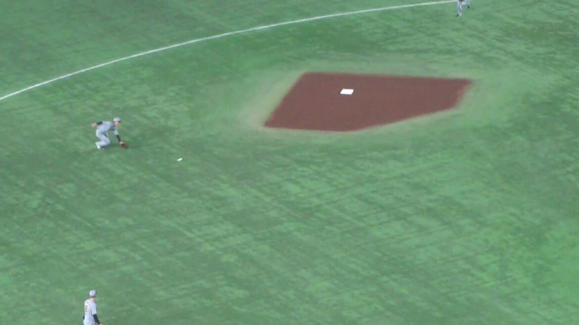 阪神 小幡竜平 ナイスプレー　巨人 vs 阪神　2025年7月19日(土) 東京ドーム