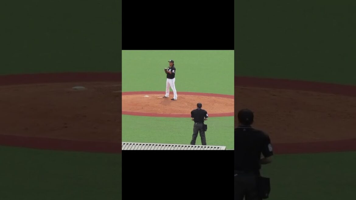 マリーンズ東妻勇輔ピッチングフォーム＜2軍・ヤクルトスワローズ対 千葉ロッテマリーンズ  2024年5月12日＞