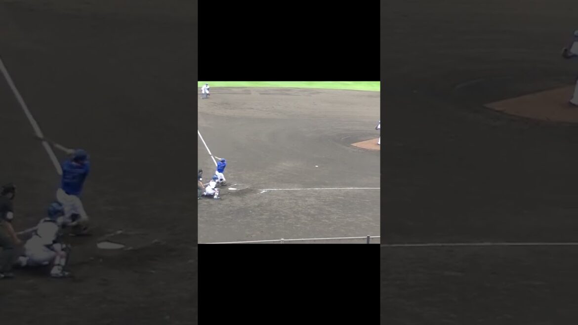 横浜 益子京右セカンドへの内野安打を放つ【日本ハムファイターズ対 横浜DeNAベイスターズ2024年5月8日】