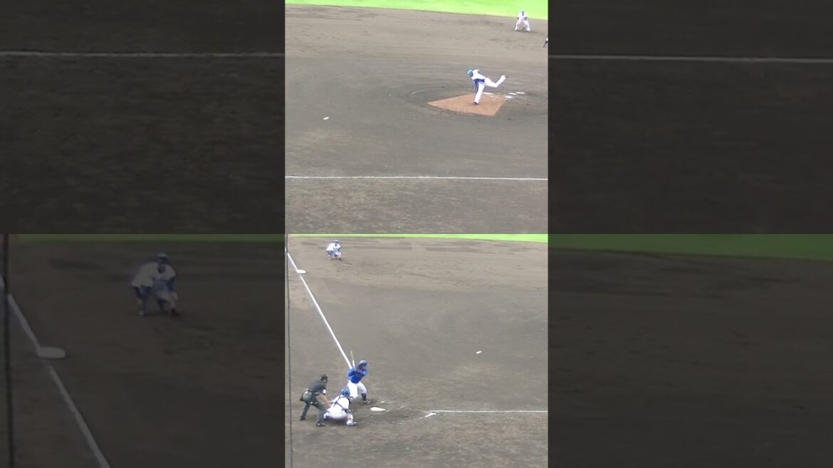 東妻純平を空振り三振にとる松浦慶斗【日本ハムファイターズ対 横浜DeNAベイスターズ2024年5月8日】