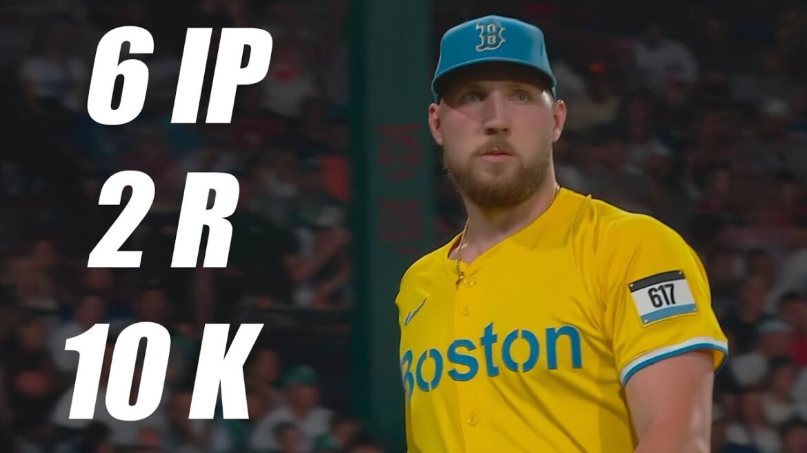 Garrett Crochet Strikes Out 10 vs Dodgers