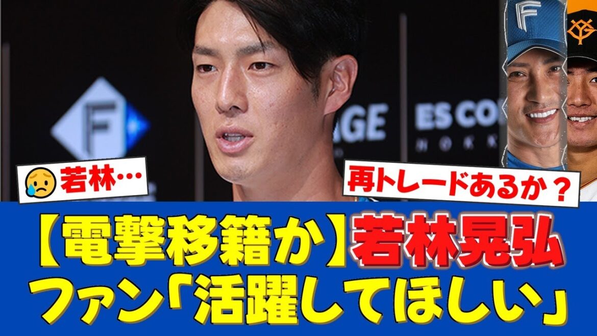 日本ハム、トレードの動きはあるか?巨人から移籍の若林晃弘が再び放出候補に。内外野こなすユーティリティーも今季は打率.143と苦境に【日ハムファンの反応】【日ハム速報】 日本ハム、トレードの動きはあるか?巨人から移籍の若林晃弘が再び放出候補に。内外野こなすユーティリティーも今季は打率.143と苦境に【日ハムファンの反応】【日ハム速報】