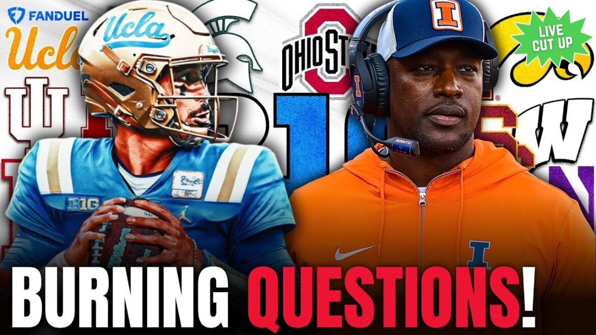 1 BURNING QUESTION for Every Big Ten Team in Fall Camp 1 BURNING QUESTION for Every Big Ten Team in Fall Camp