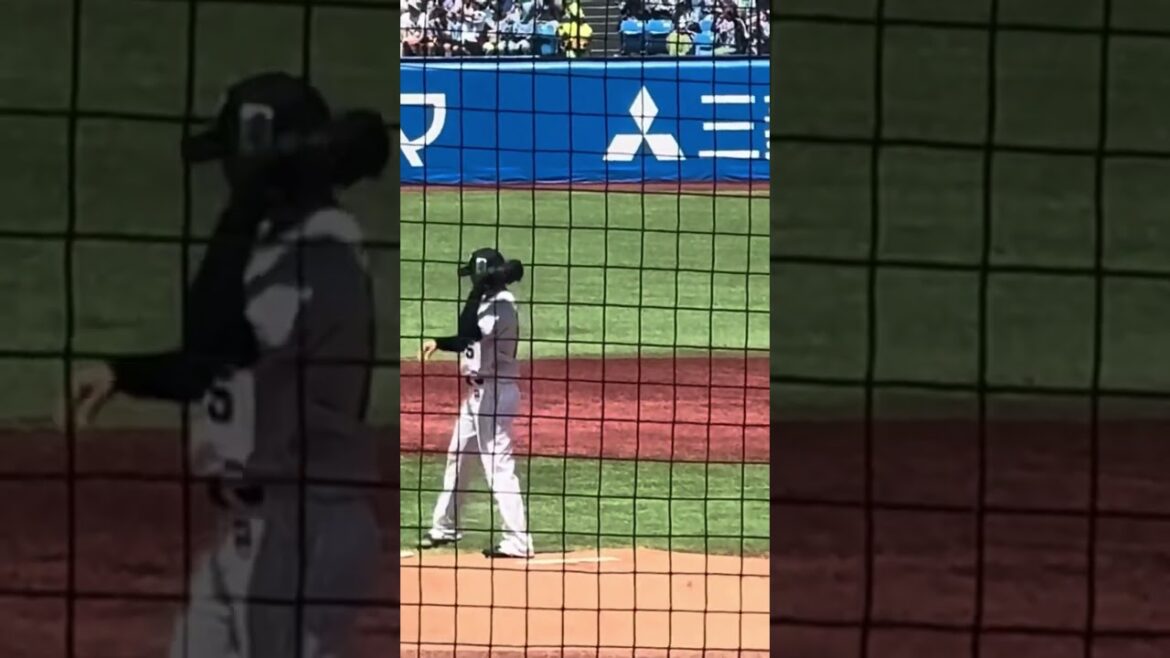 中村優斗プロ初登板 #中村優斗#プロ初登板#プロ初#交流戦#セパ交流戦#明治神宮球場#神宮球場#中村優斗#東京ヤクルトスワローズ#東京ヤクルト#スワローズ#ヤクルトスワローズ#投球練習