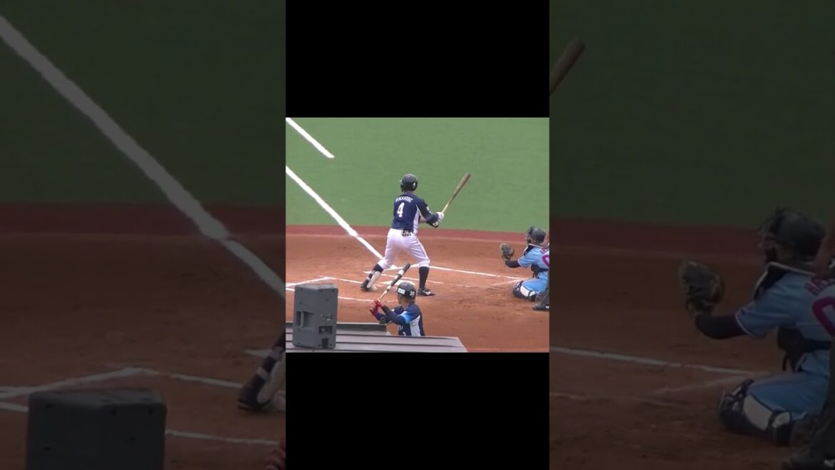 西武 山野辺翔のバッティングフォーム＜2軍・ヤクルトスワローズ対 西武ライオンズ  2024年5月26日＞