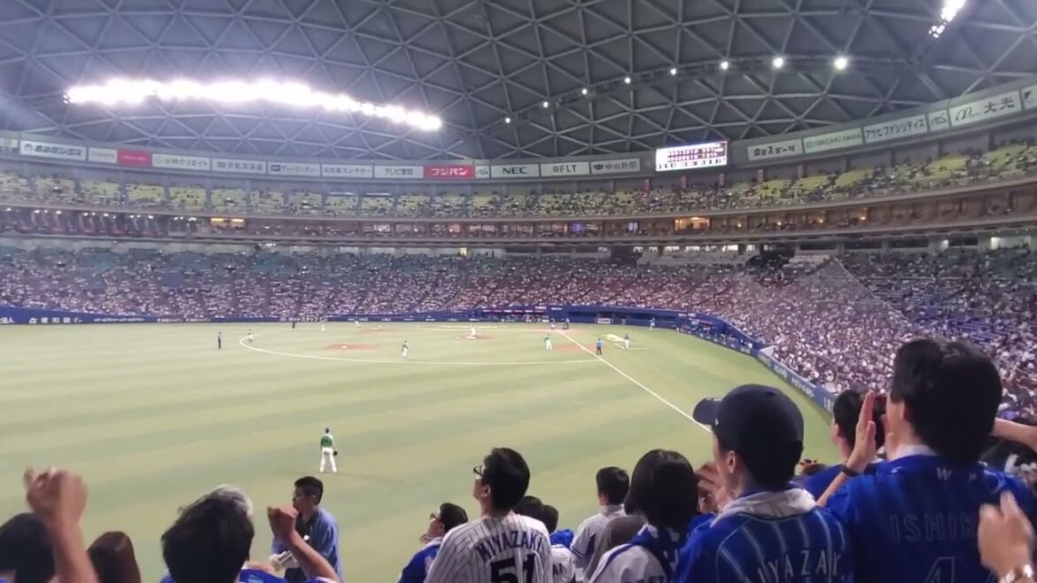 20240628　たいきどうなる!?【関根大気 応援歌】　9回表　横浜DeNAﾍﾞｲｽﾀｰｽﾞ@ﾊﾞﾝﾃﾘﾝﾄﾞｰﾑ ﾅｺﾞﾔ･ﾚﾌﾄ外野 ﾅｺﾞﾔﾄﾞｰﾑ