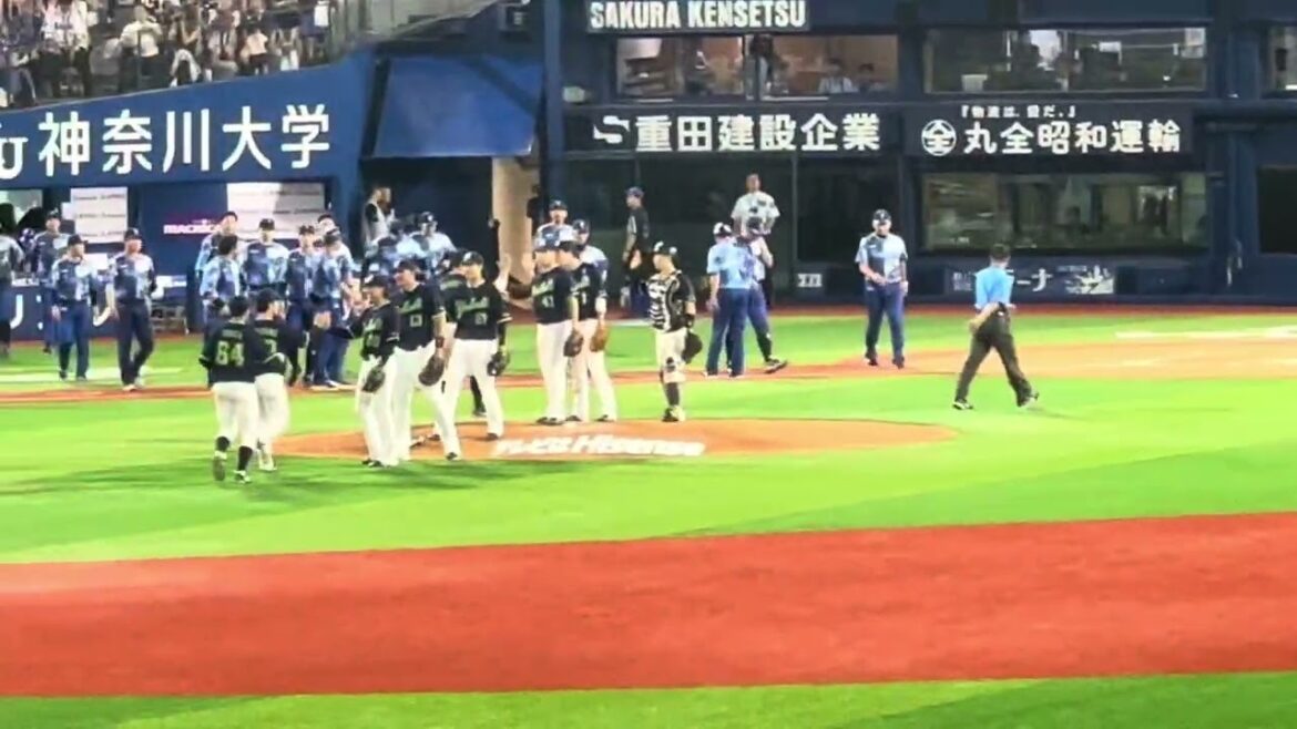 矢崎拓也が締めた！スワローズ７連勝の瞬間！