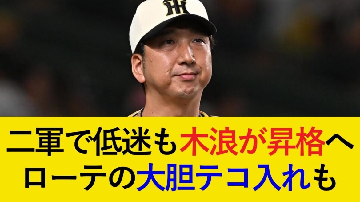 【入れ替え最新情報】糸原降格で木浪が1ヶ月以上ぶりの昇格か!先発陣もゆとり運用で盤石の戦いへ【阪神タイガース】 【入れ替え最新情報】糸原降格で木浪が1ヶ月以上ぶりの昇格か!先発陣もゆとり運用で盤石の戦いへ【阪神タイガース】