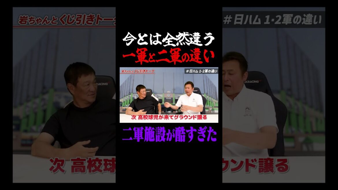 日本ハム一軍と二軍の違い