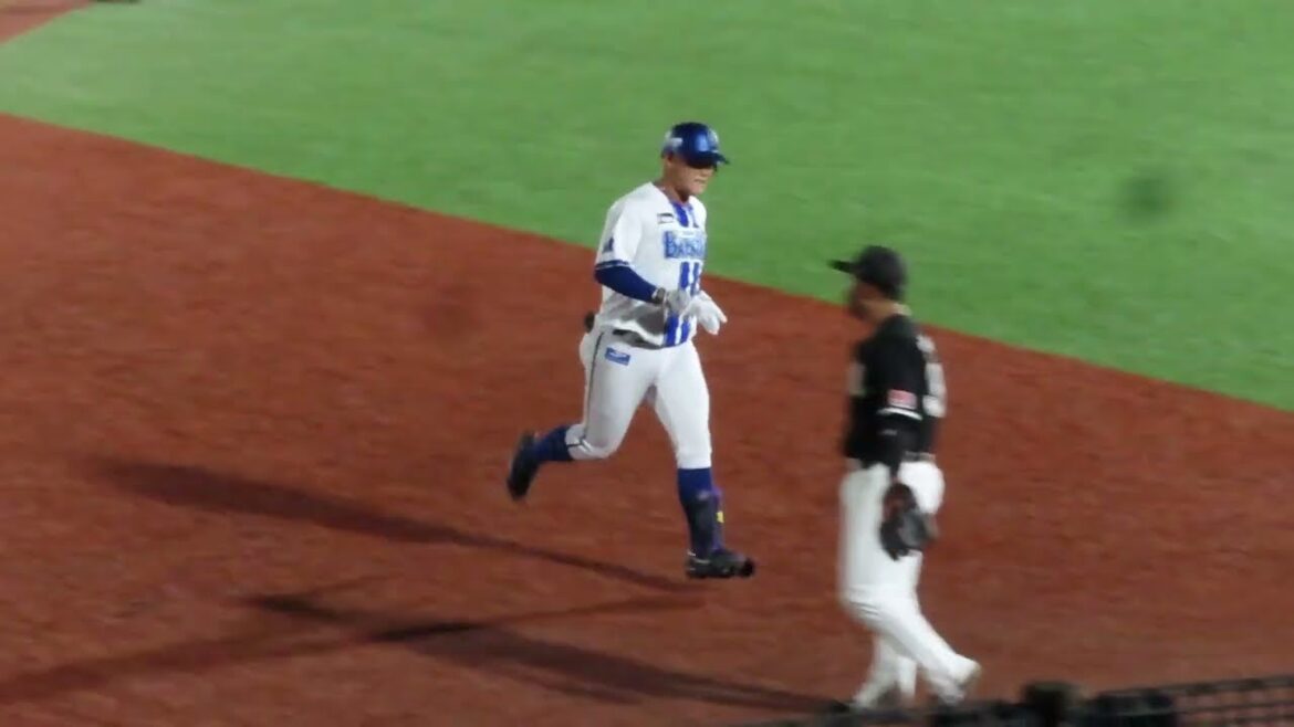 2025/07/26　益子京右 ファーム3号ソロホームラン 横須賀スタジアム　横浜DeNAベイスターズ