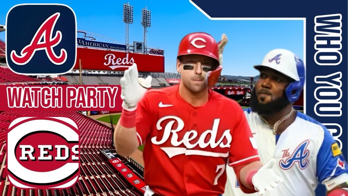Atlanta Braves vs Cincinnati Reds | Live Play by Play Stream | 3D Presentation | #mlb Game 8-1-25 ⚾🔥