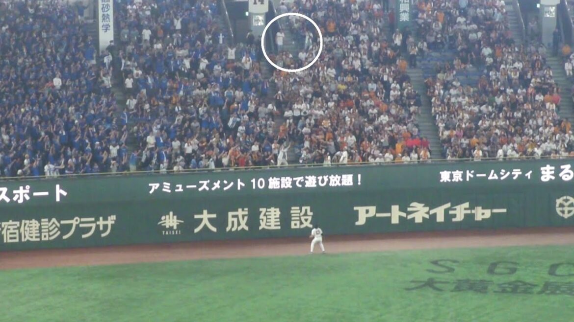 DeNA 桑原将志 ホームラン 第2号　巨人 vs DeNA　2025年8月2日(土)　東京ドーム