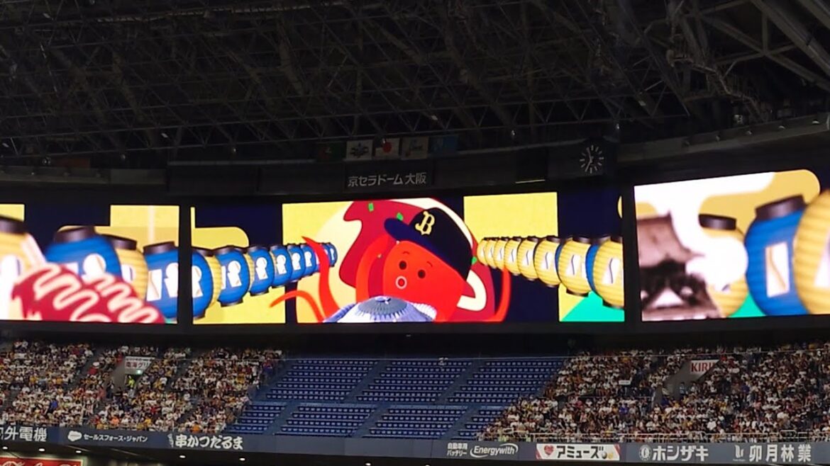 若月健矢 選手 ｢尾崎豊  シェリー｣ 登場曲 オリックス･バファローズ 選手 ビジョン映像  @京セラドーム 2025 オールスター