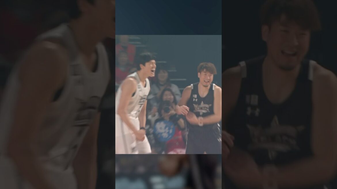 【渡邊雄太vs比江島選手】バチバチでニコニコな1on1🔥 #Bリーグオールスター #バスケ