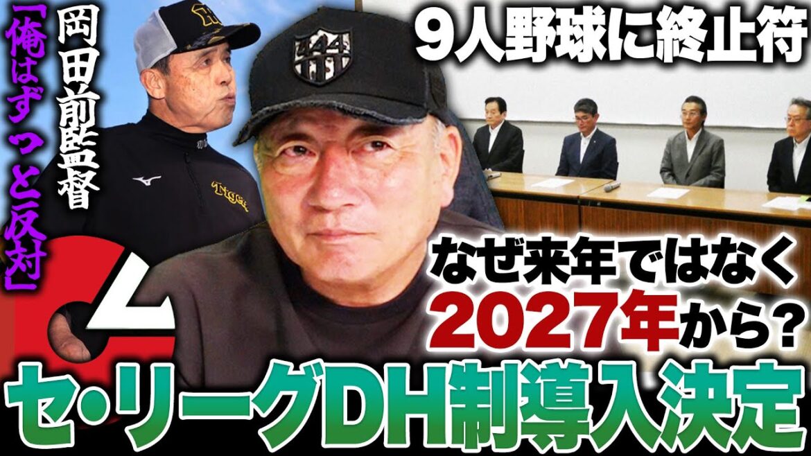 【プロ野球ニュース】セ・リーグがDH制導入を決定!!2027年からの導入で野球がどう変わるのか…高木豊の見解は…？