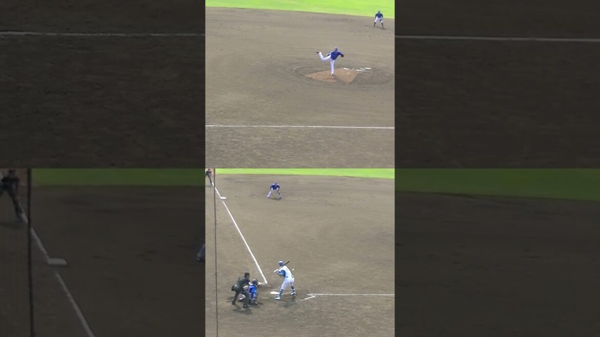 阪口 樂を見逃し三振にとる佐々木千隼【日本ハムファイターズ対 横浜DeNAベイスターズ2024年5月8日】