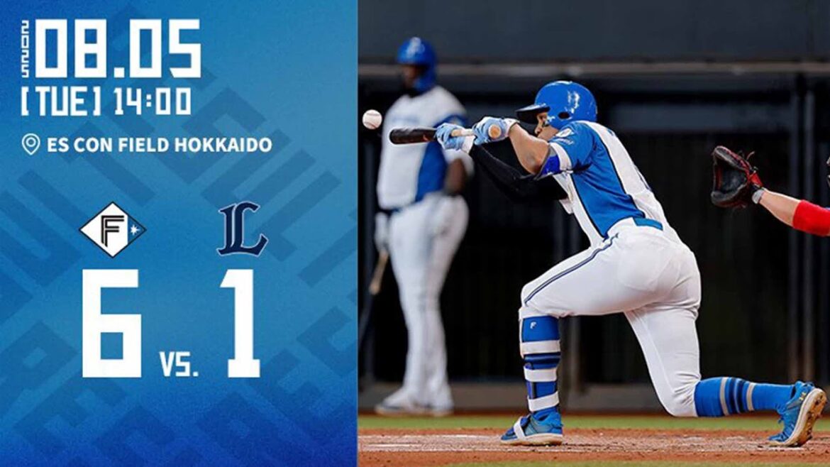 【山﨑福也 7回1失点の好投！万波中正 衝撃の2ランスクイズ大成功！】vs. 埼玉西武ライオンズ 8/5ハイライト