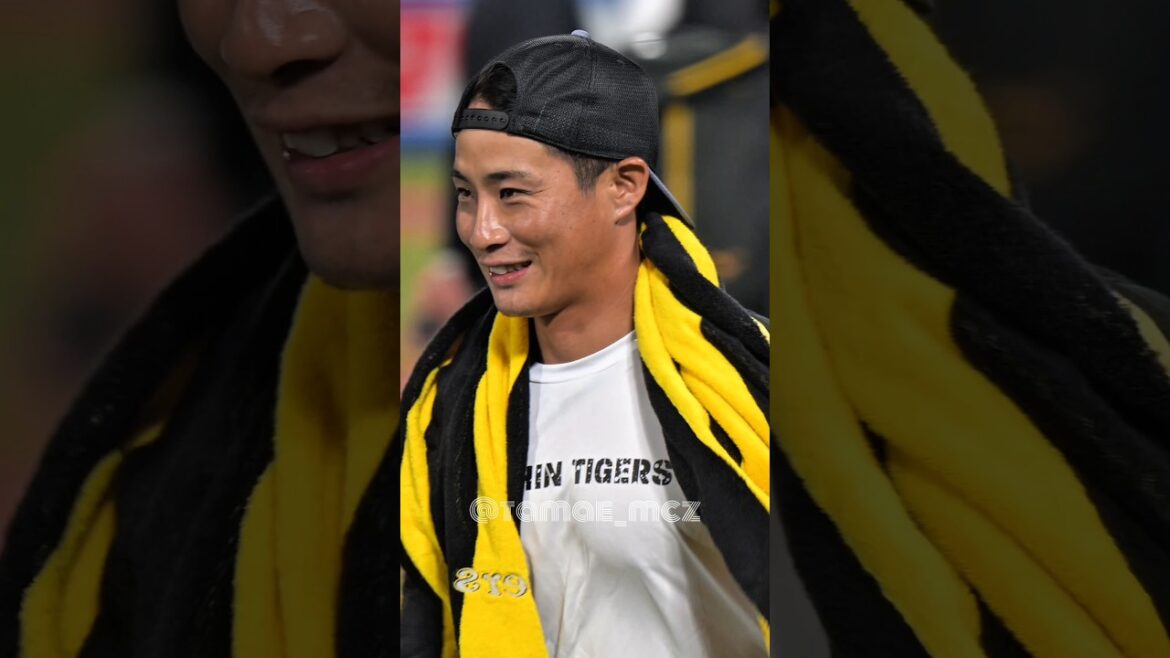 モーチョと仲良く帰る木浪君