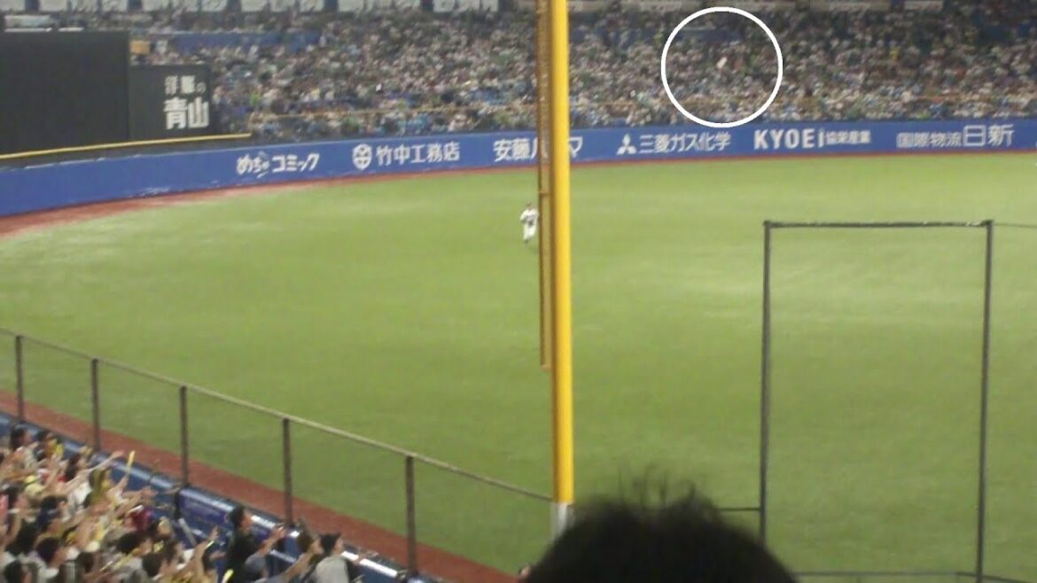 阪神 大山悠輔 ホームラン 第6号　ヤクルト vs 阪神　2025年8月3日(日)　神宮球場