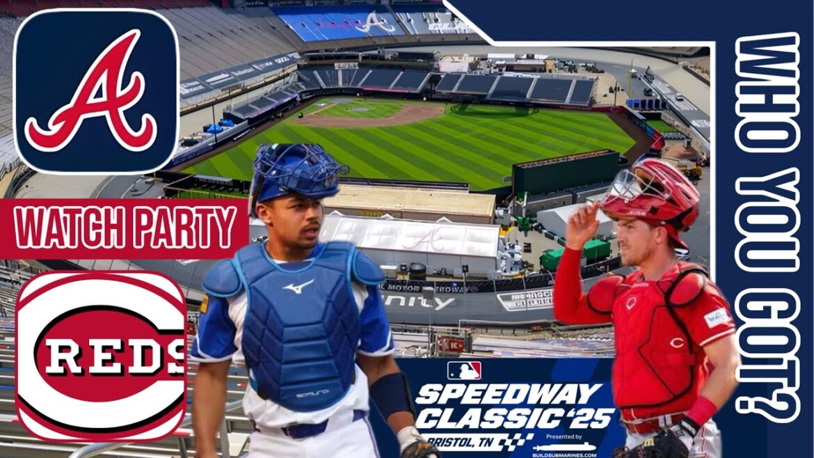Atlanta Braves vs Cincinnati Reds | Live Play by Play | Speedway Classic | #mlb Game 8-1-25 ⚾🔥