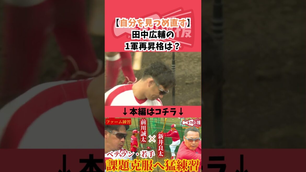 【自分を見つめ直す】課題克服して田中広輔の1軍昇格はあるのか!?【球団認定】カープ全力応援チャンネル 【自分を見つめ直す】課題克服して田中広輔の1軍昇格はあるのか!?【球団認定】カープ全力応援チャンネル