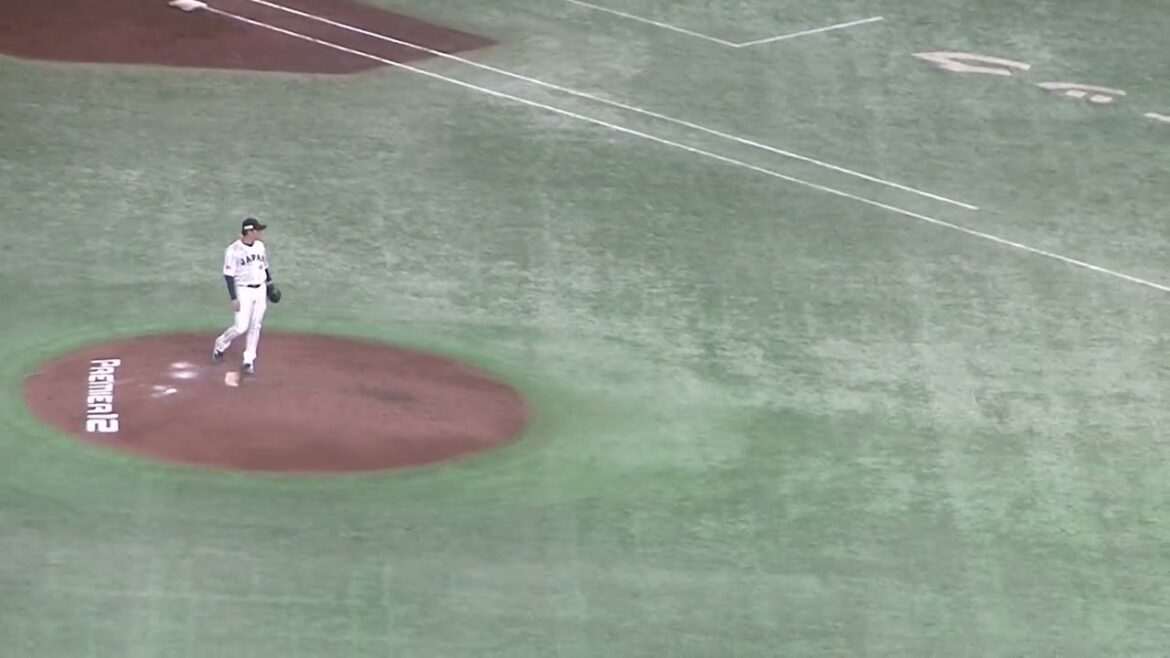 【プレミア12】C シンプソンが藤平尚真からヒットを放つ【プレミア12スーパーR日本 対 アメリカ 2024年11月21日】