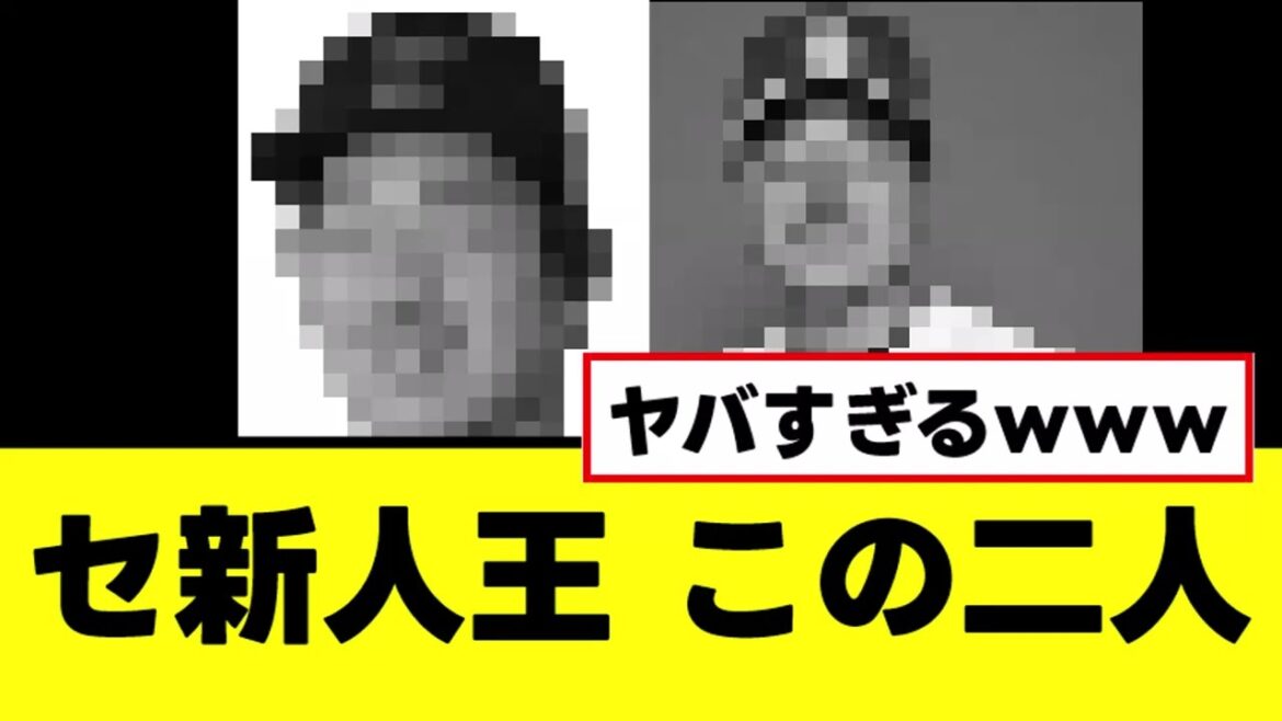 【セリーグ】今年の新人王、もう完全にこの二人のどっちかwww 【セリーグ】今年の新人王、もう完全にこの二人のどっちかwww