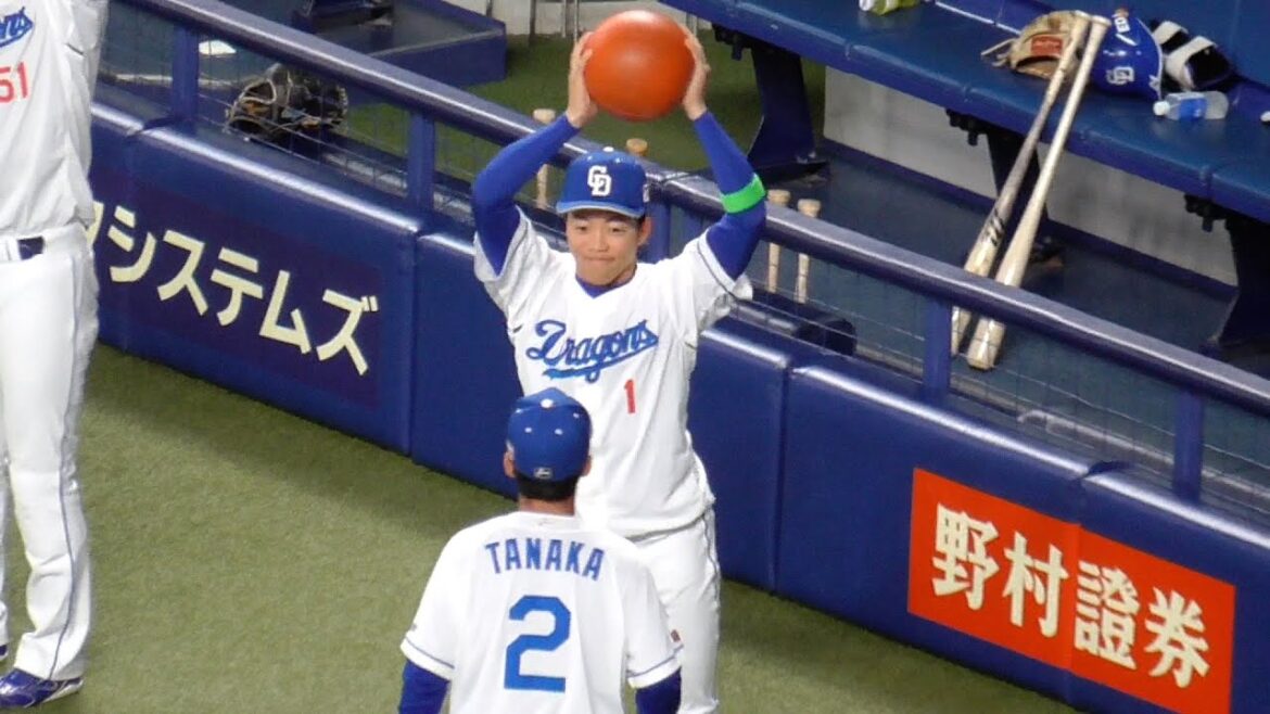 推しメンコンテスト　3位 岡林勇希と4位 田中幹也　中日ドラゴンズVS千葉ロッテマリーンズ　2025/06/06