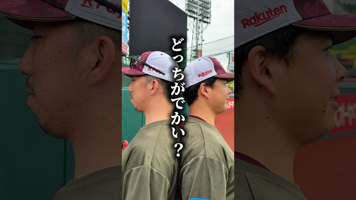 【2cmの戦い】プロ野球選手の負けられない背比べ