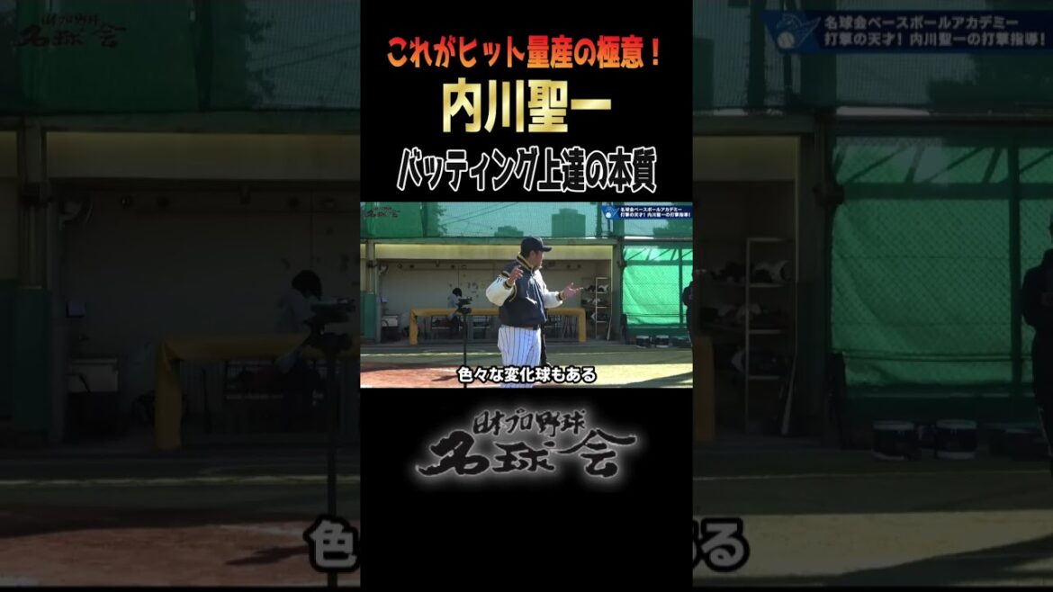 【ヒット量産のカギ】内川聖一が語る“打撃練習”の本当の意味 ＜ 日本 プロ野球 名球会 ＞ #プロ野球 #名球会 #内川聖一 #打撃 #バッティング #ソフトバンクホークス #shorts