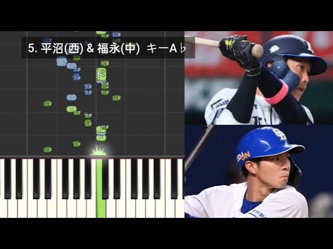 【プロ野球応援歌検証】 平沼翔太(西武) & 福永裕基(中日) ハモリ合成 【プロ野球応援歌検証】 平沼翔太(西武) & 福永裕基(中日) ハモリ合成