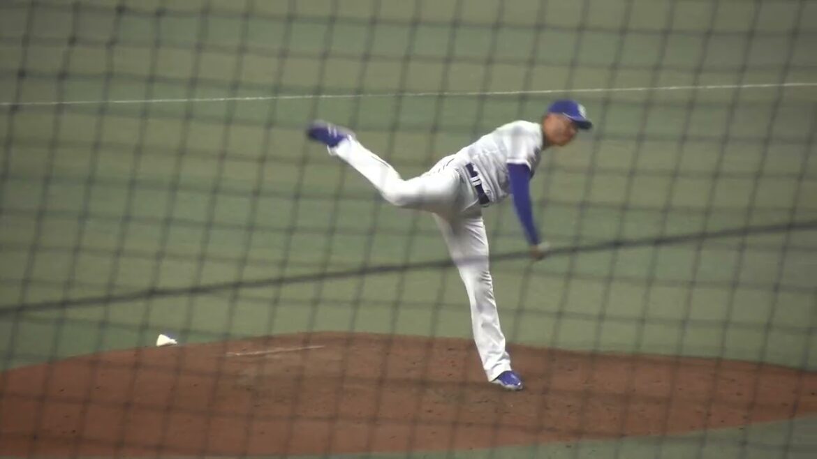 【復帰登板 歓声が】松山晋也投手 中日ドラゴンズ 投球練習 2025/8/7 バンテリンドーム ウエスタンリーグ