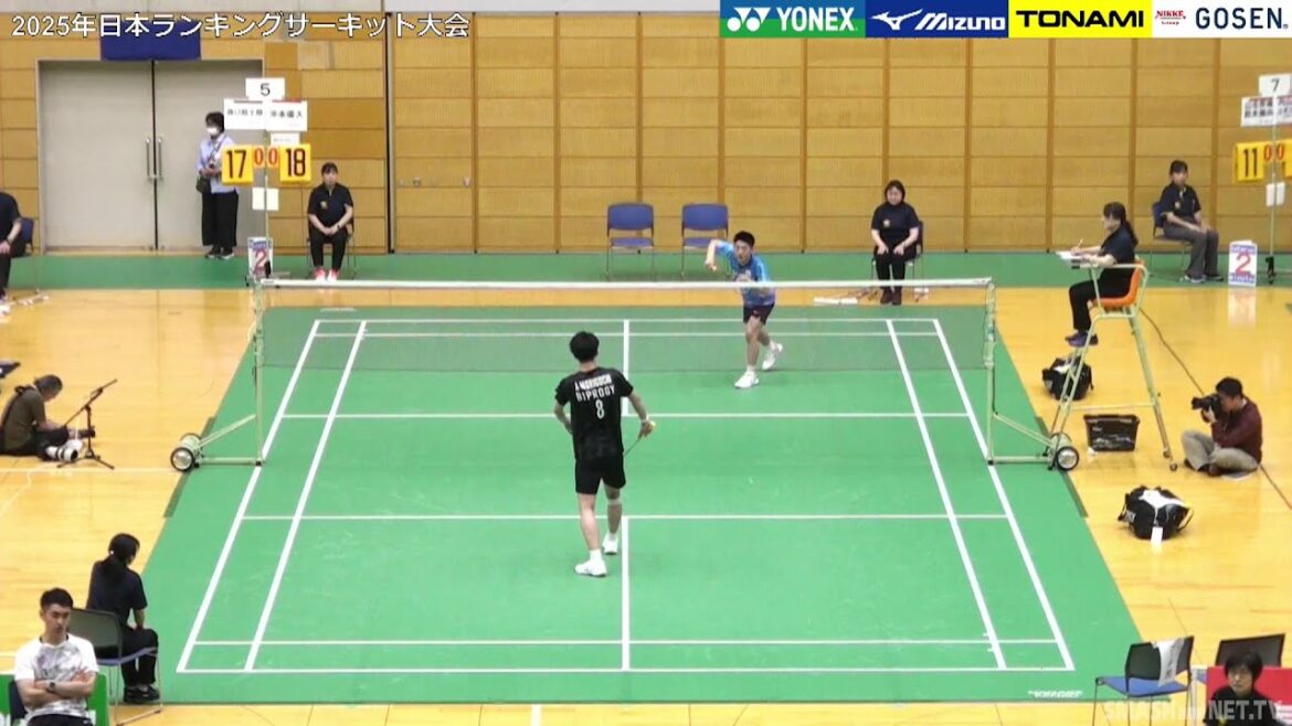 森口 航士朗（BIPROGY）vs  沖本 優大（BIPROGY）MS1回戦【ランキングサーキット 2025】